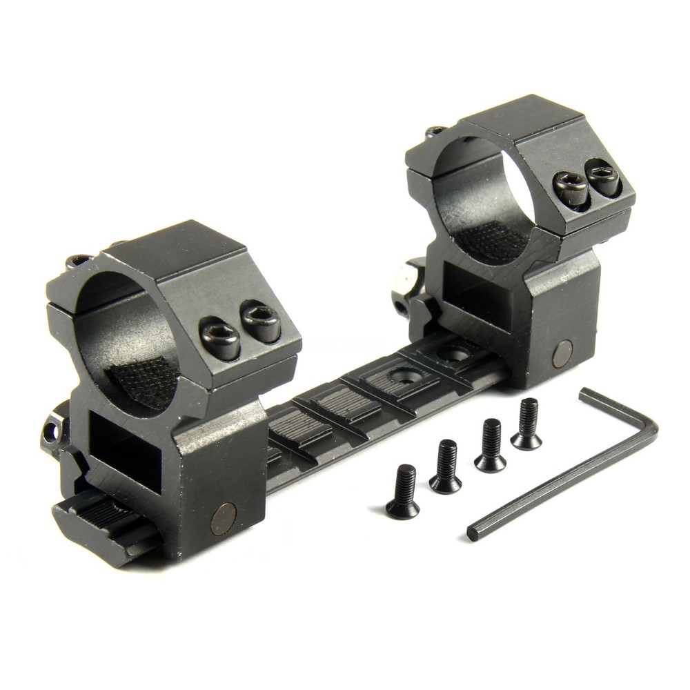 Ruger 1022 10/22 Base Scope Mount + 1 Pair Medium Profile 25.4mm Rings