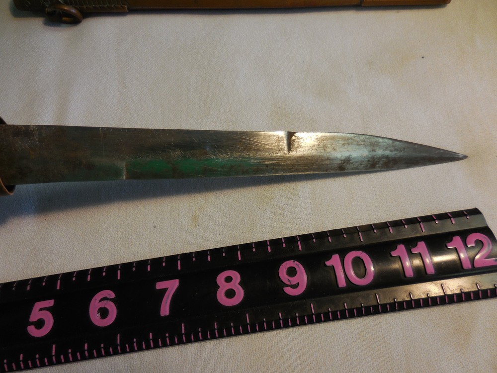 VINTAGE BURMESE DAGGER/DIRK/SIDE KNIFE