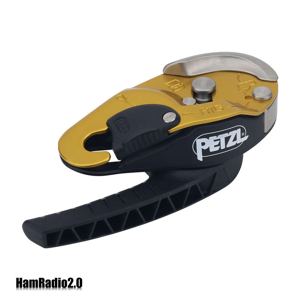 D021 RIG Compact Rope Access Self-braking Descender Built-in AUTO-LOCK System