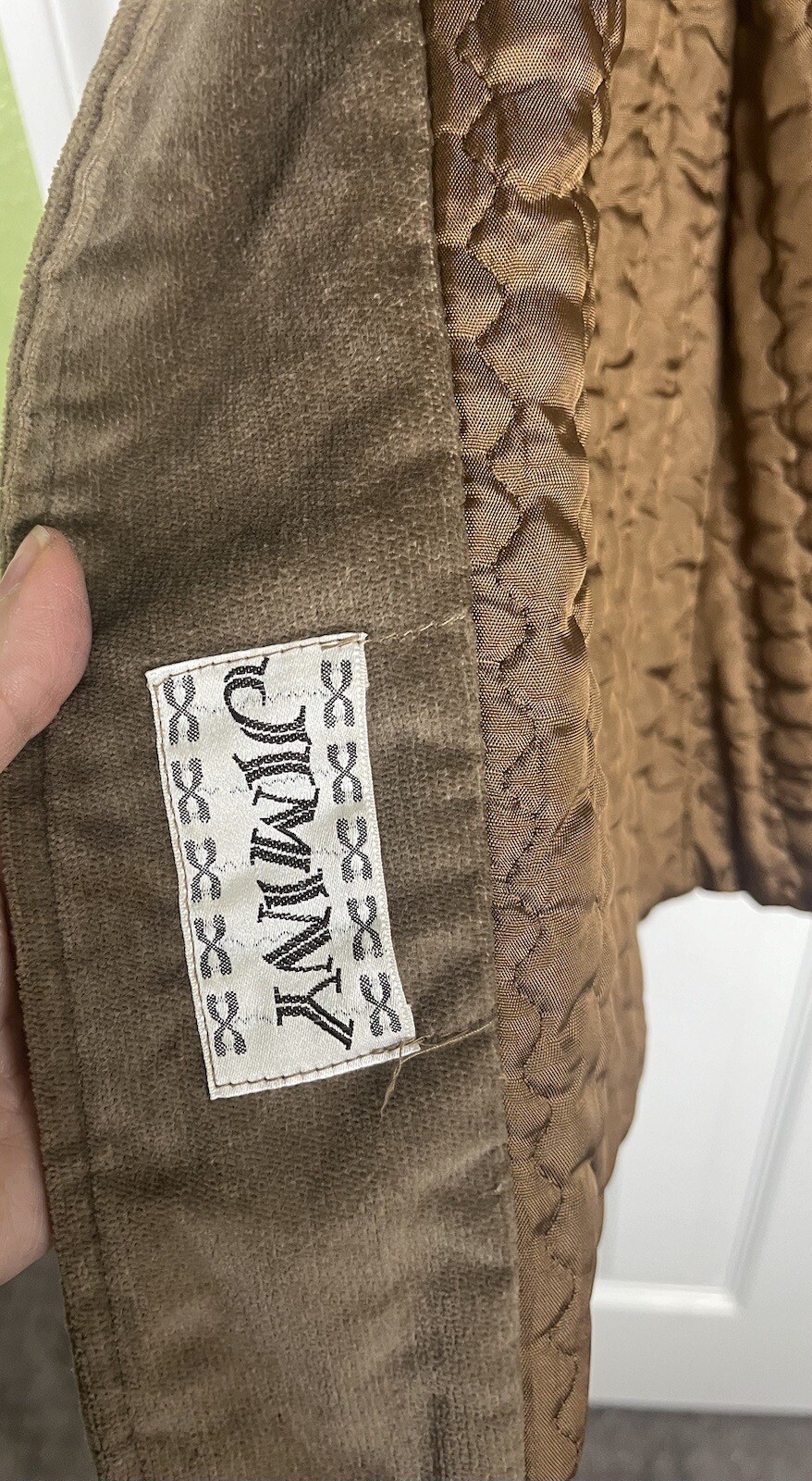 Jiminy Brown Vintage Girls Coat Size 10