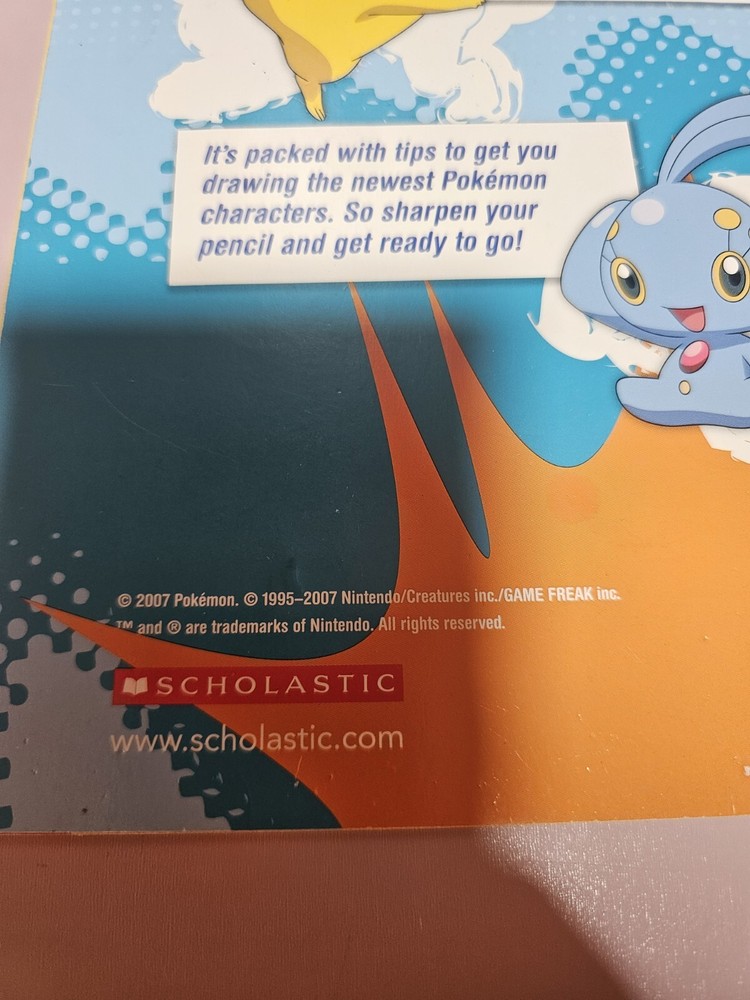 Set Pokémon Book"How To Draw", Strategy Guide, Poster