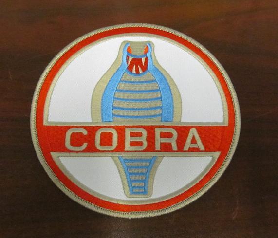 Cobra 5 1/2 inch Round Jacket Patch