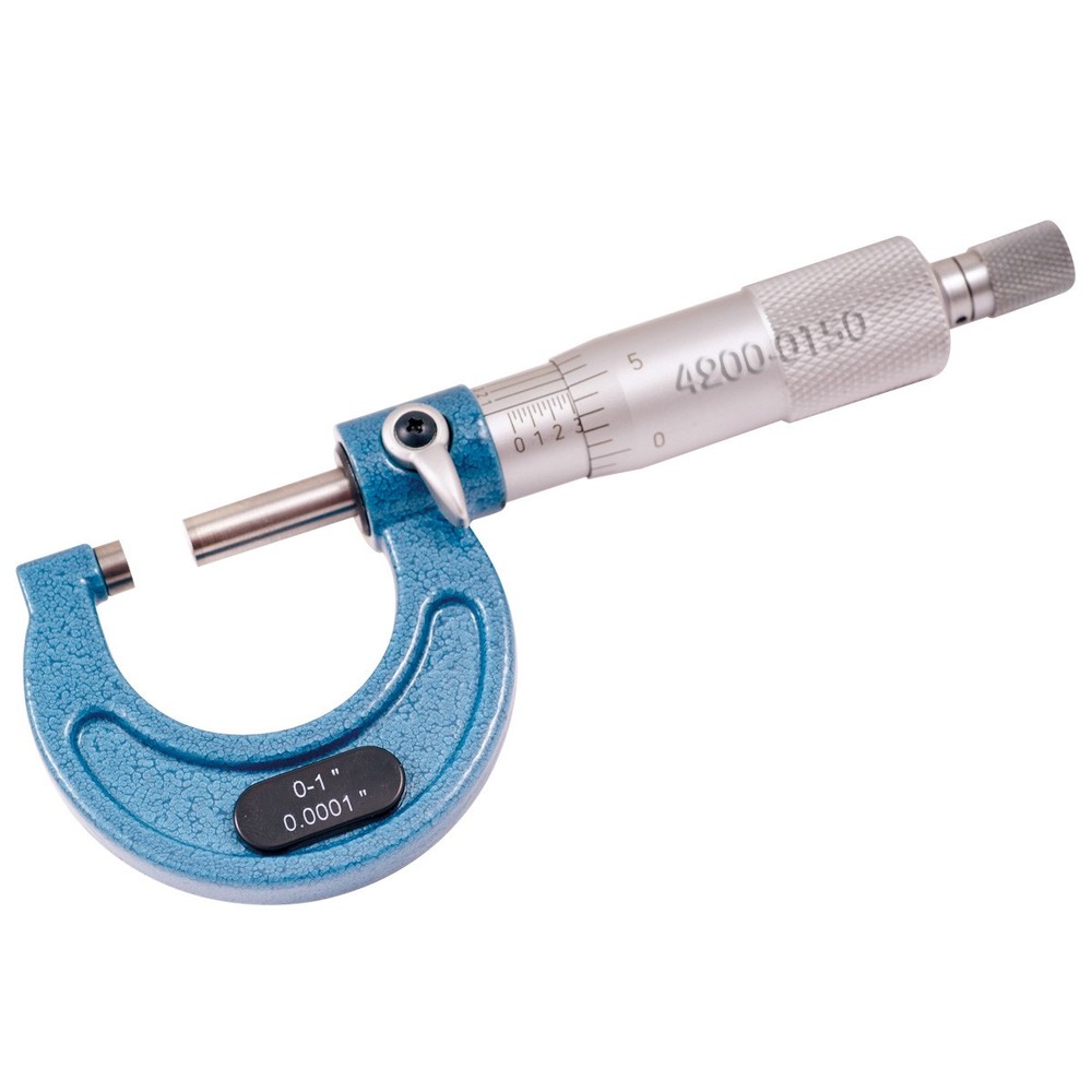 0-1" C-TYPE OUTSIDE MICROMETER .0001" (4200-0150)