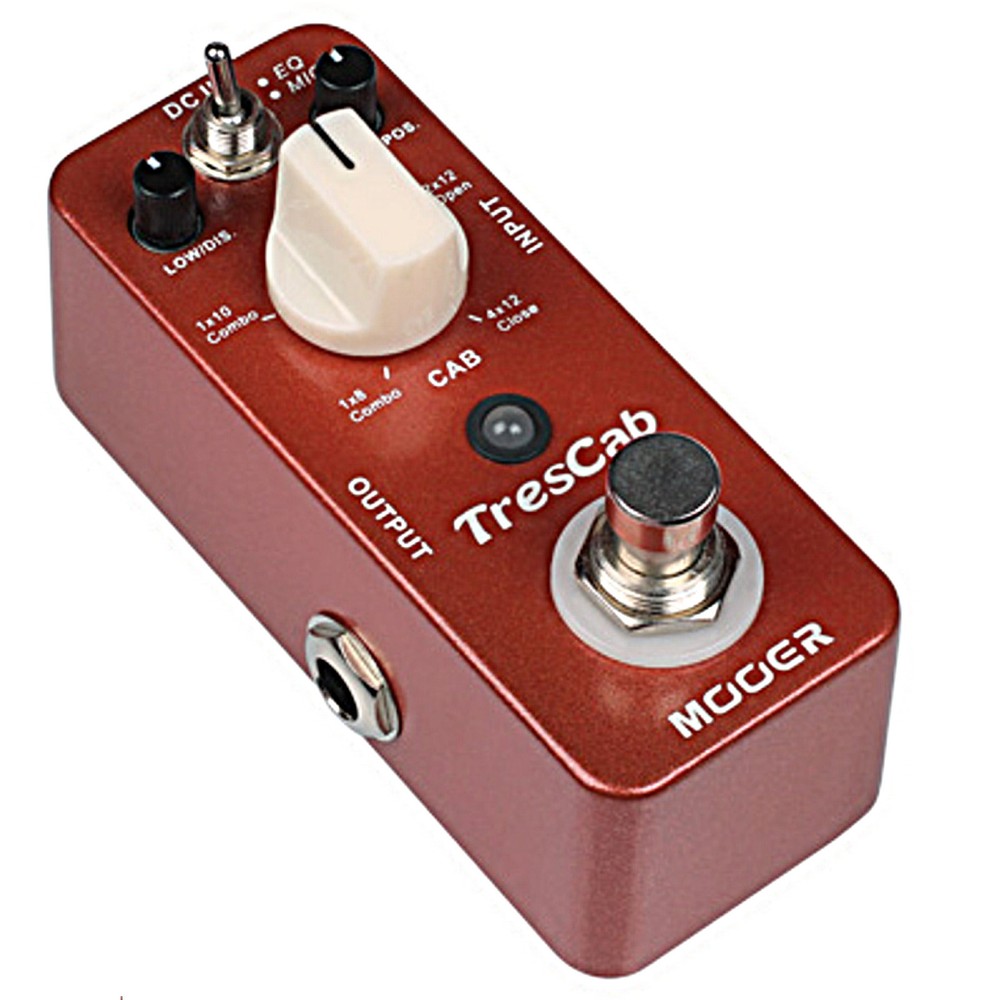 Mooer TresCab Cab Simulated Micro Guitar Effects Pedal