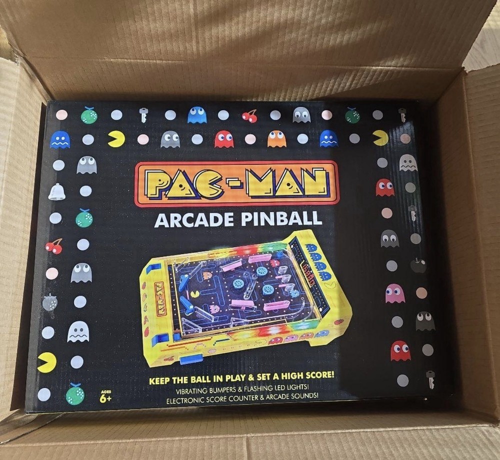 New Electronic Arcade Pinball Pacman Edition Pinball Machine