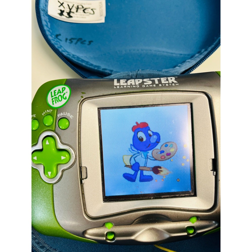 Leap Frog Leapster and 10 Game Set