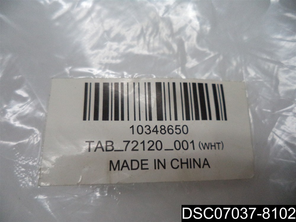 Qty= 3: White Rectangular Polyester Tablecloth 72" x 120" TAB_72120_001 10348650
