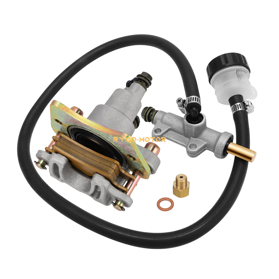 Rear Brake Caliper & Master Cylinder for Polaris Trail Blazer 250 330 Trail Boss
