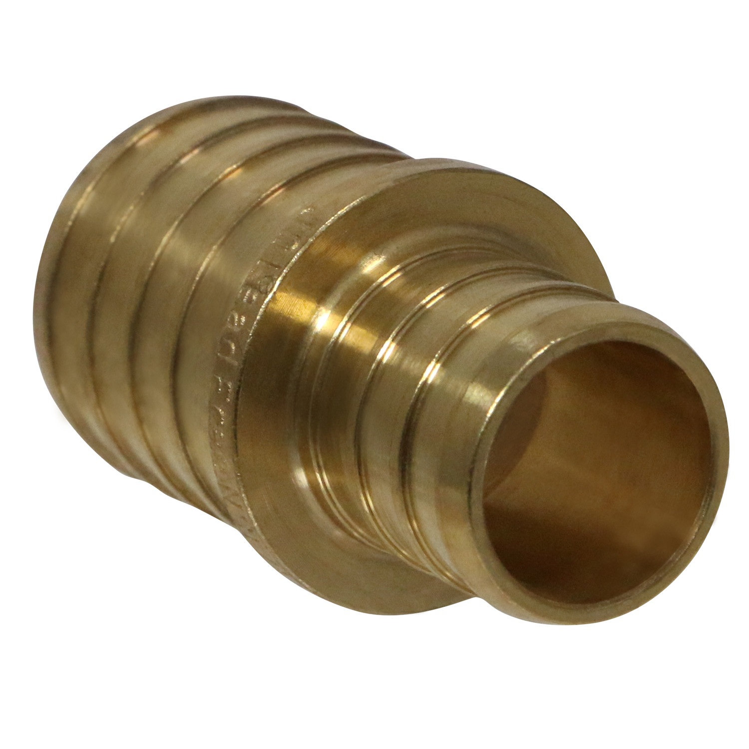 25 Pack  XFITTING 1" x 3/4" Pex Coupling, Pex Reducing Coupling, Lead Free Brass