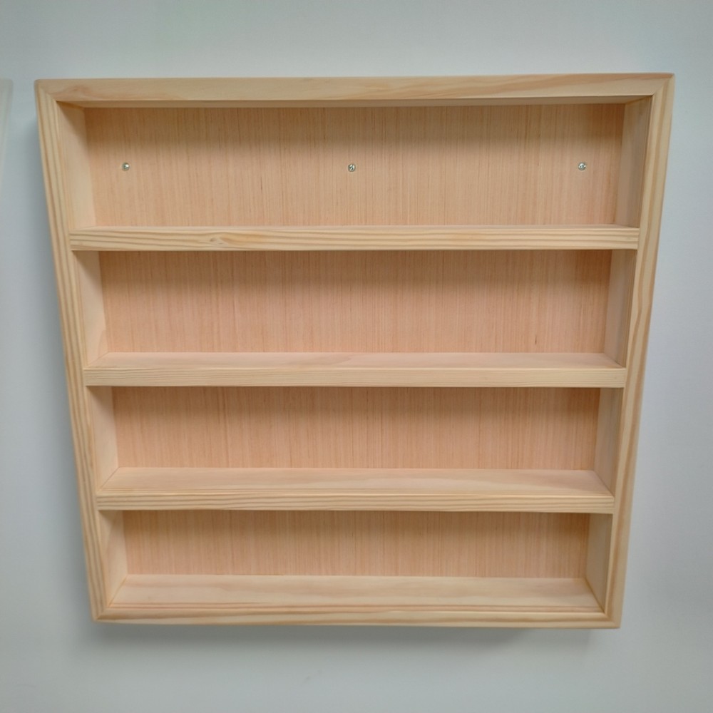 Wooden Cassette Storage Display Rack 120