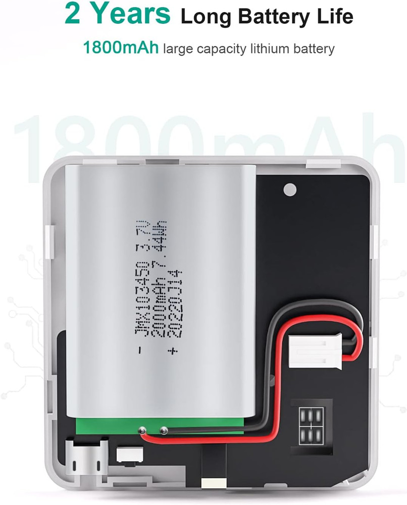 MOCREO Temperature Sensor with Waterproof External Probe, for Freezer with App A