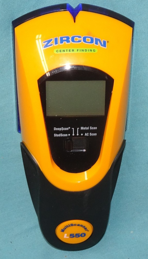 = ZIRCON MultiScanner L550 Center Finding Stud Finder