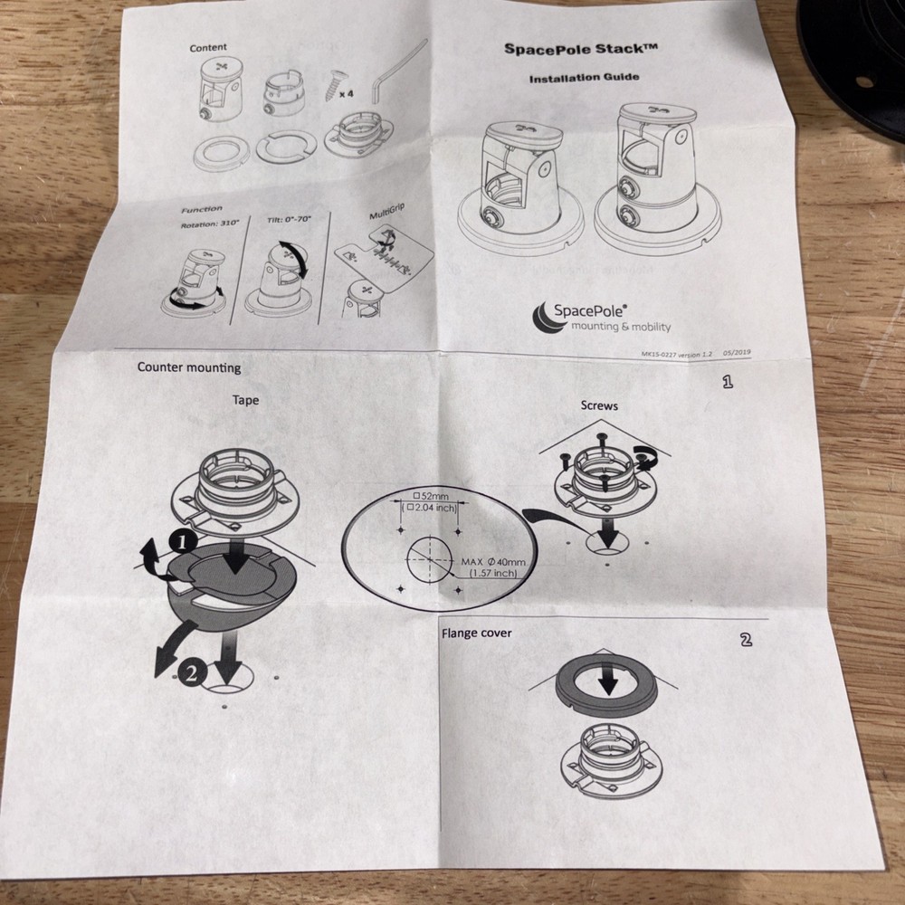 Space-pole Stack STP101 NEW