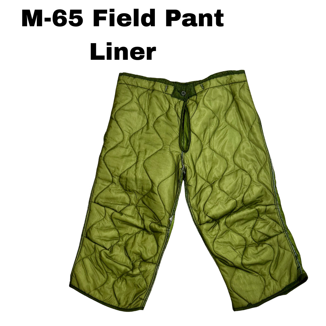 OD Pant Liner Cold Weather M-65 Field Pants Liner Medium Short and Regular