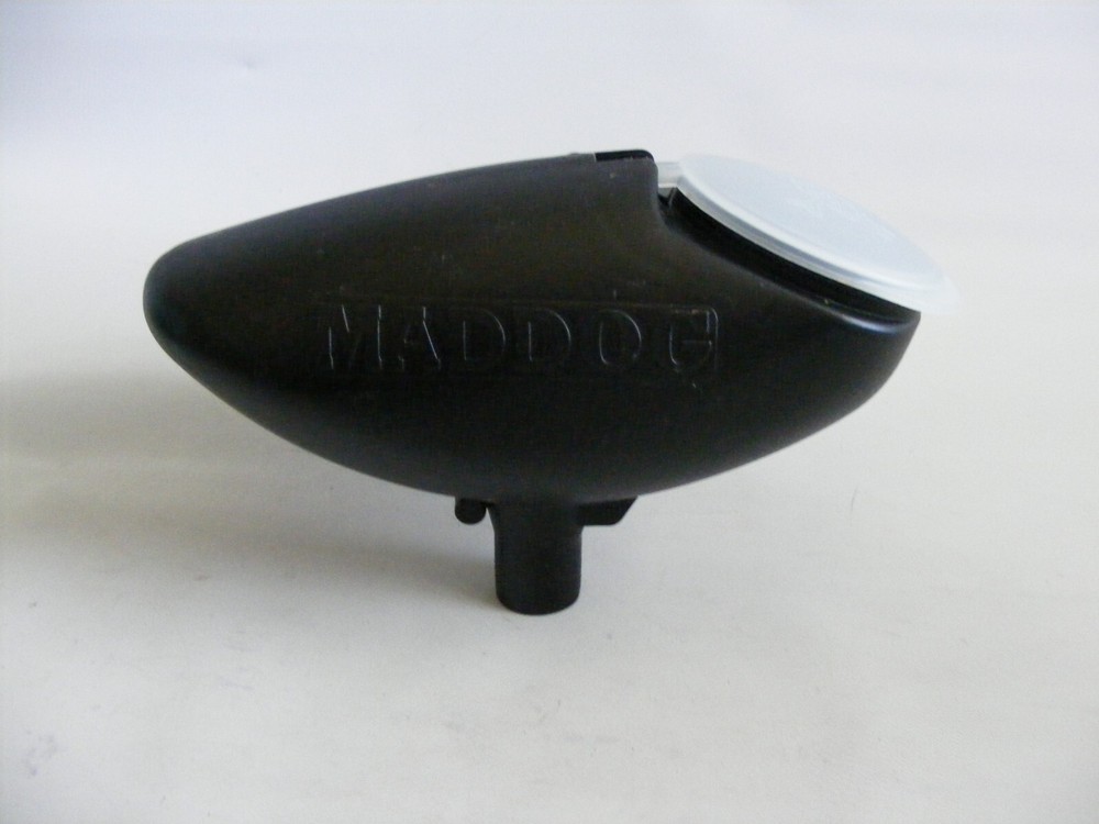Maddog 200 Round Paintball Hopper Loader Black Used