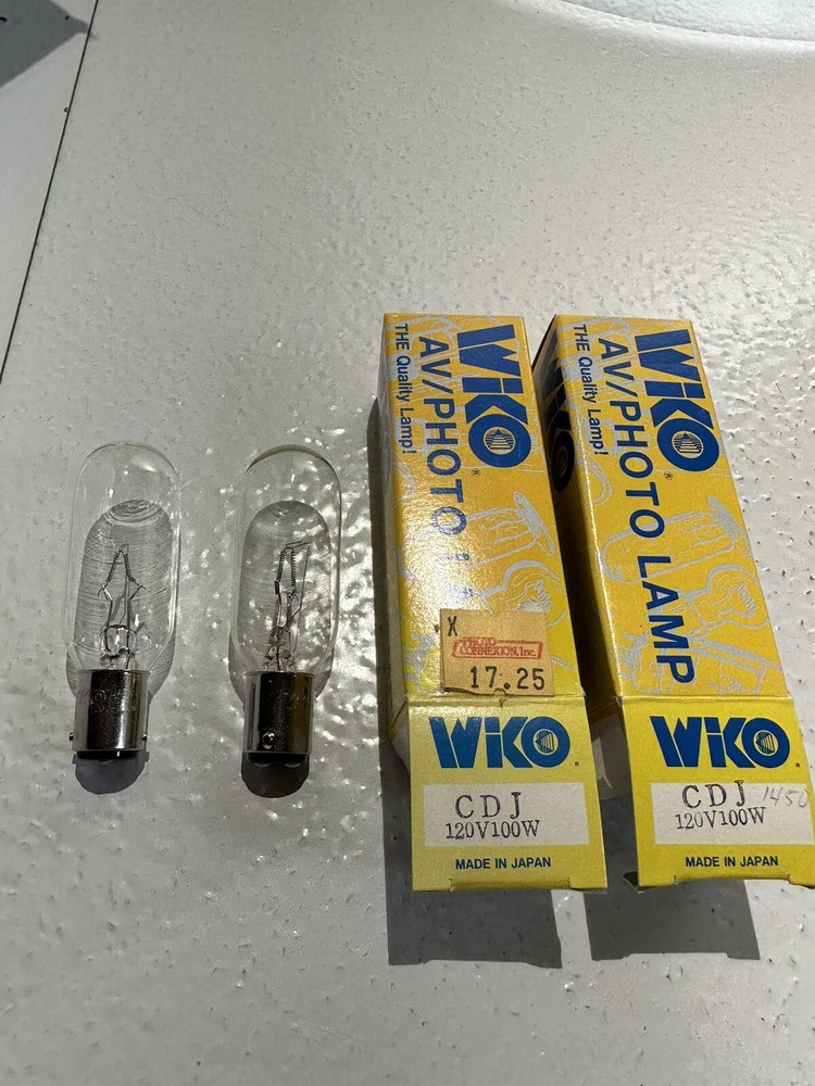 CDJ "2-PACK" Projector Lamp Projection Light Bulb100w 120v Wiko