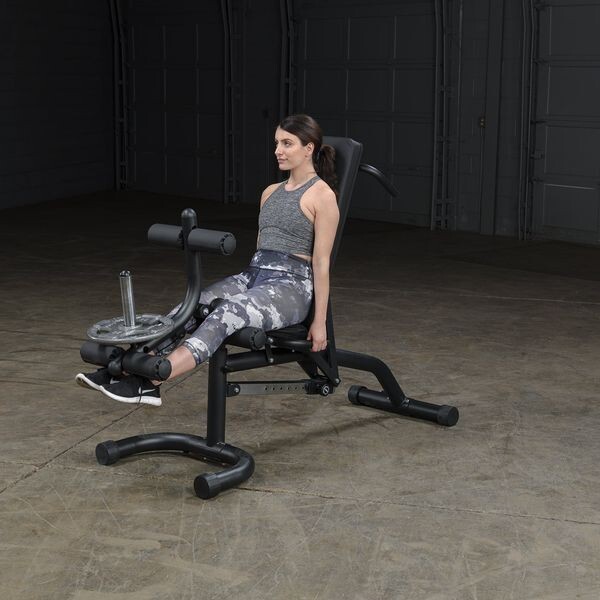 Body-Solid Flat Incline Decline Bench with Leg Developer Attachment (FID46)