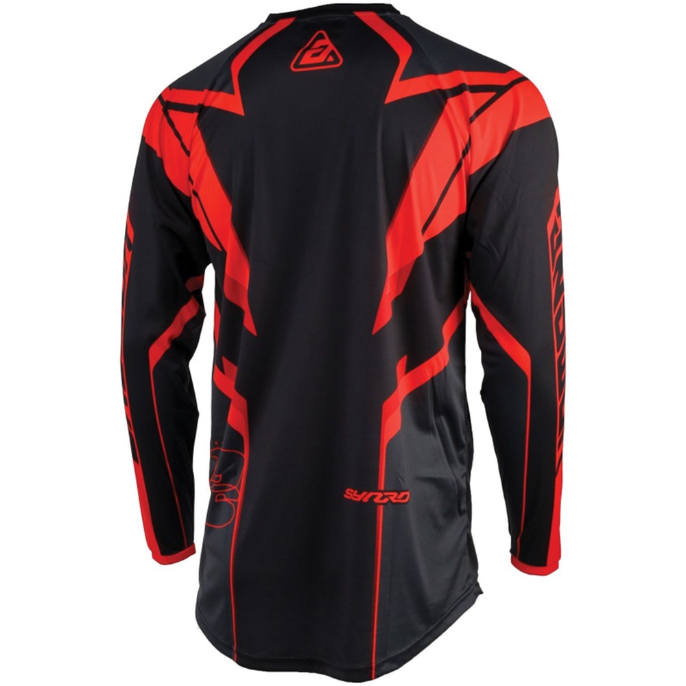 Answer 442376 Red/Black Medium 25 Syncron Envenom Jersey