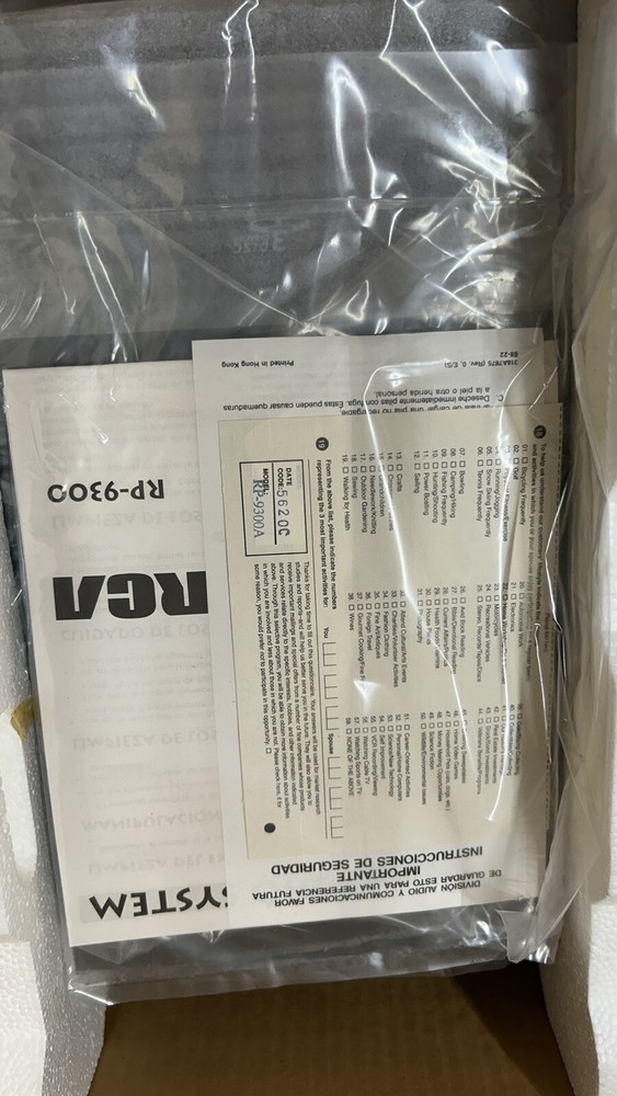 RCA Stereo System RP-9300