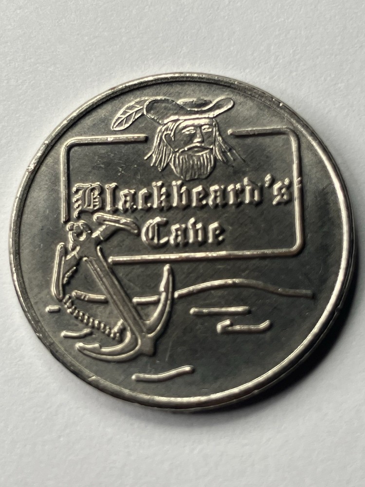 RARE Blackbeard’s Cabe Arcade Token Defunct #uf1