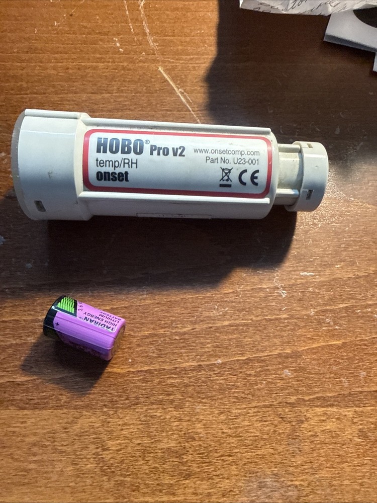 ONSET HOBO PRO V2 WEATHERPROOF TEMPERATURE & HUMIDITY DATA LOGGER