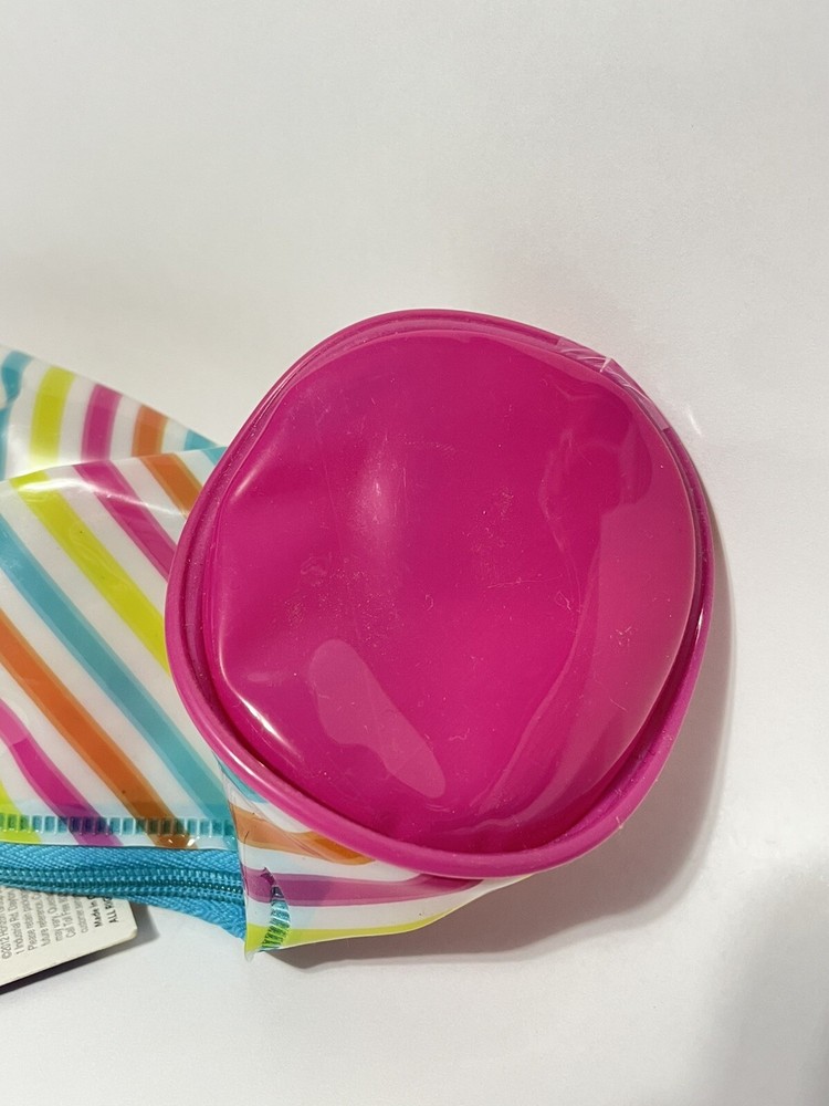Pencil Pouch, Colorful, Plastic