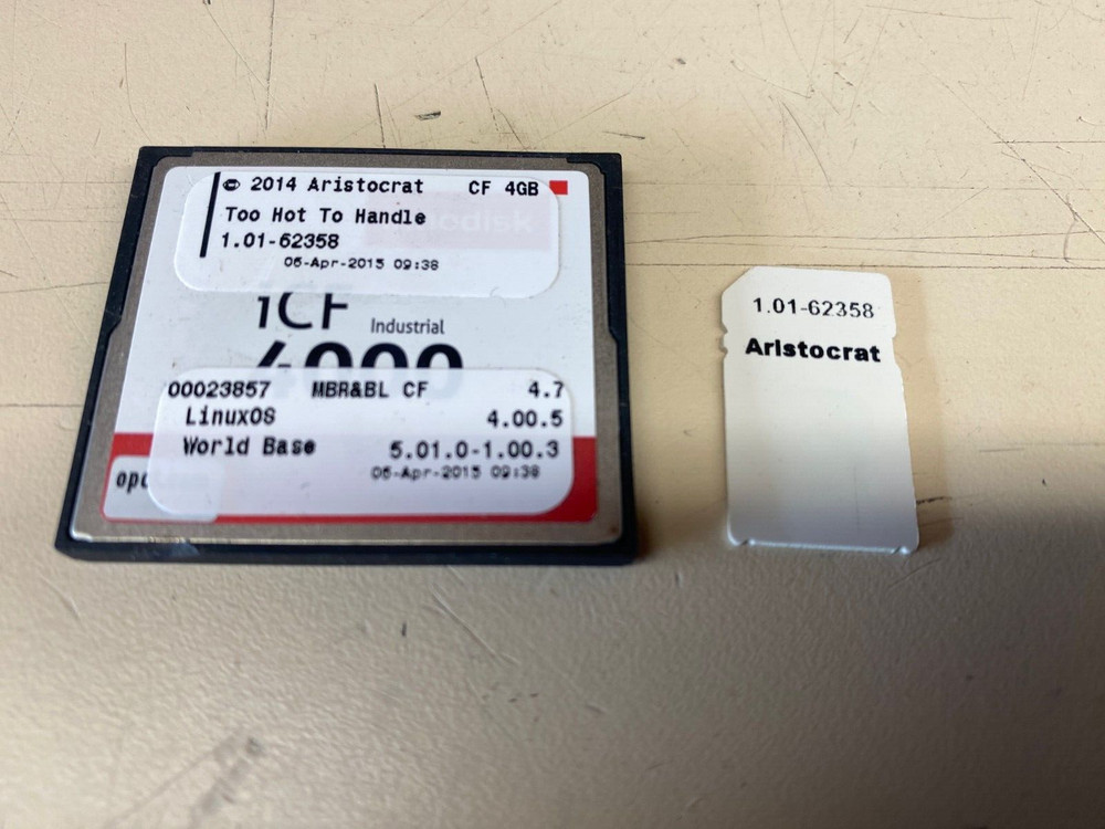 ARISTOCRAT MK7 SOFTWARE TOO HOT TO HANDLE SOFTWARE