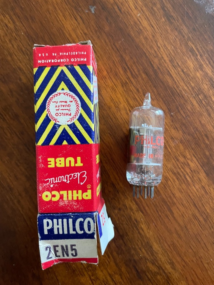 PHILCO 2EN5 ELECTRON TUBE REPLACEMENT