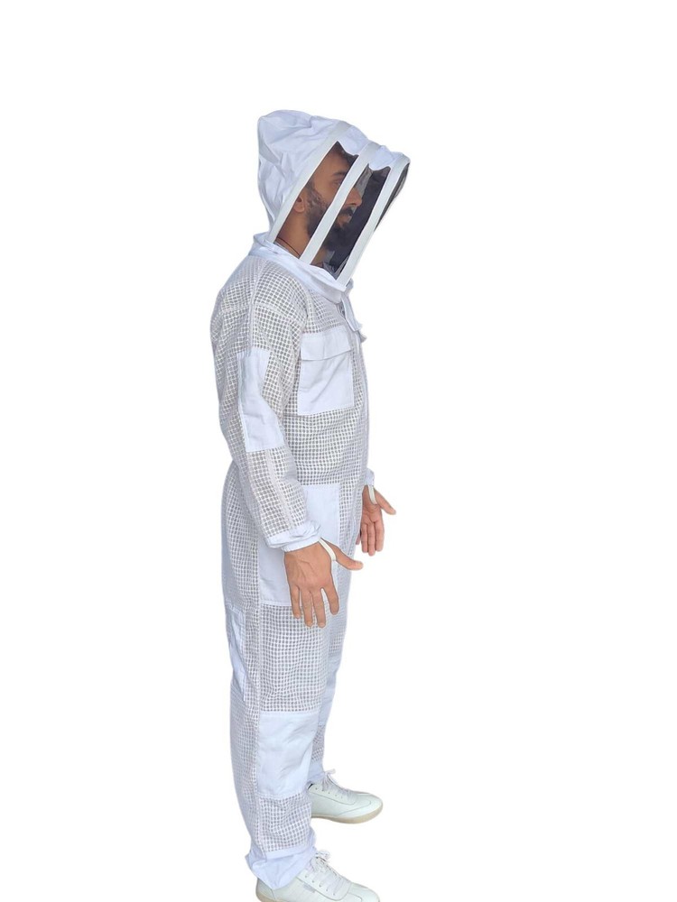 OZ APIARIST BEEKEEPING SUIT VENTILATED THREE LAYER MESH OPTIONAL GLOVES