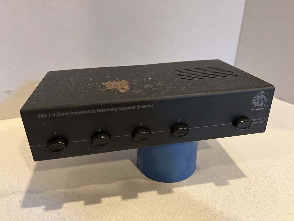 WiredHome (Vanco) SS-4 Four Position Impedance Matching Speaker Selection System