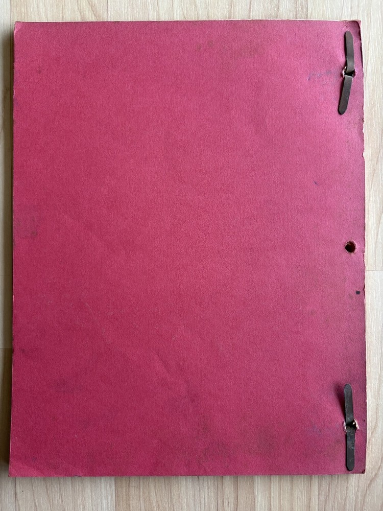 Hawaii Five-O 'The Execution File' Original Script Final Draft 1978