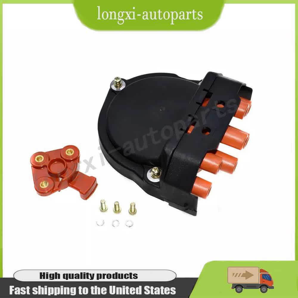 Fit for BMW E23 E24 E28 E30 E31 E32 New Distributor Cap & Rotor 12111725070