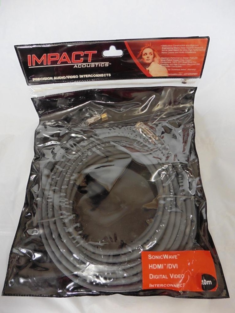 Impact Precision HDMI Interconnects 10mm 33ft