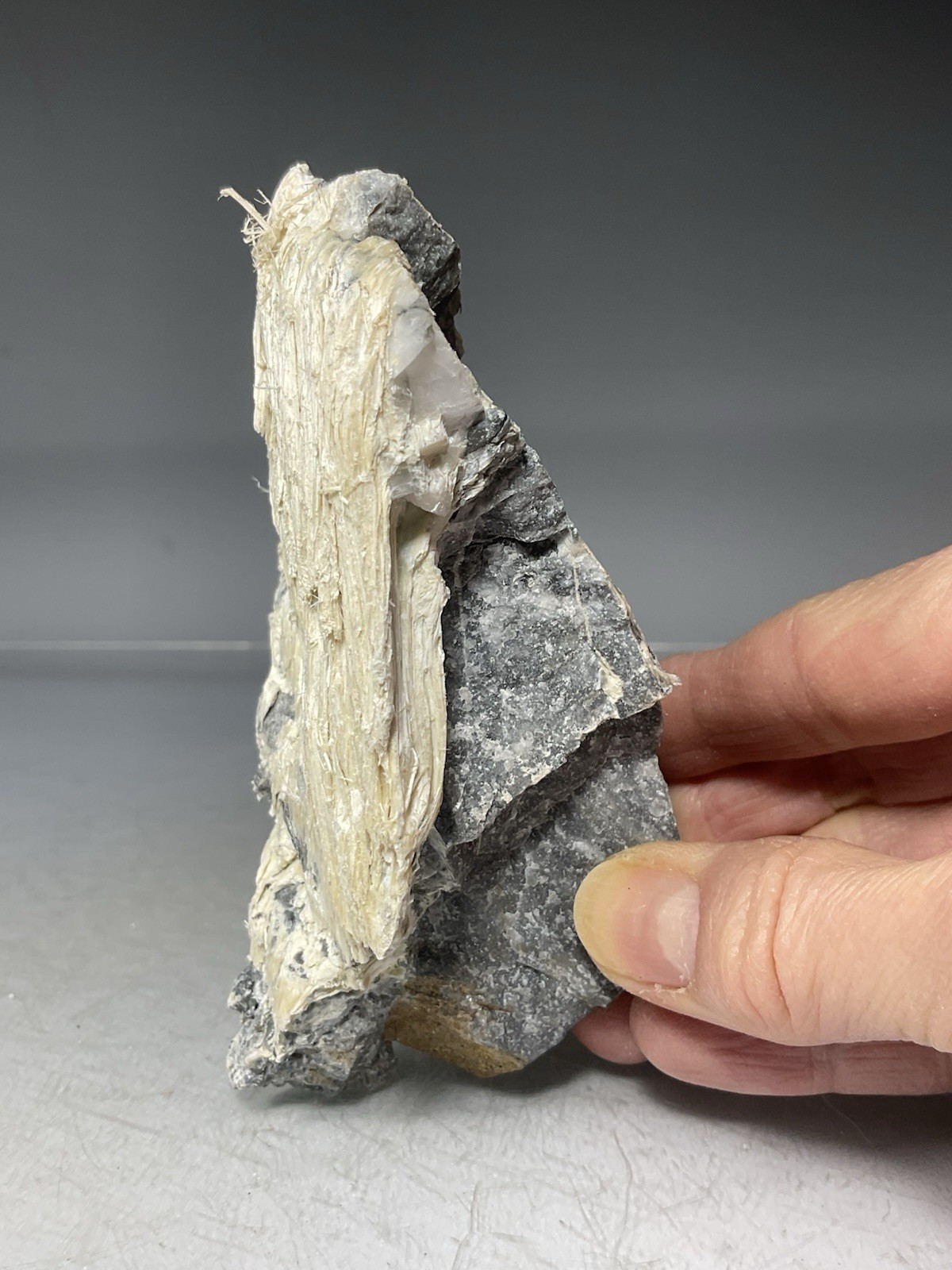 SS Rocks- "Fibrous" Sepiolite (Les Encanades Cave, Queralbs, Girona, Spain) 333g