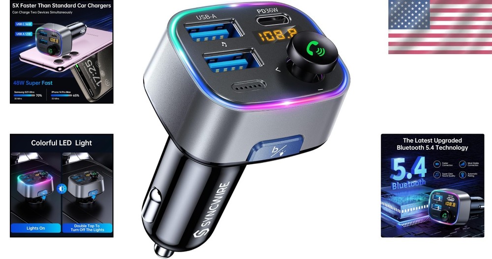 Bluetooth 5.4 Technology - Stable Connection & Smart Pairing