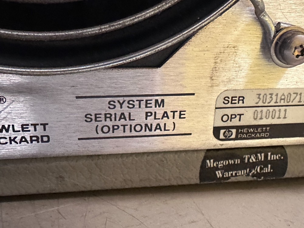 HP 85101C Display/Processor w/Option 010011