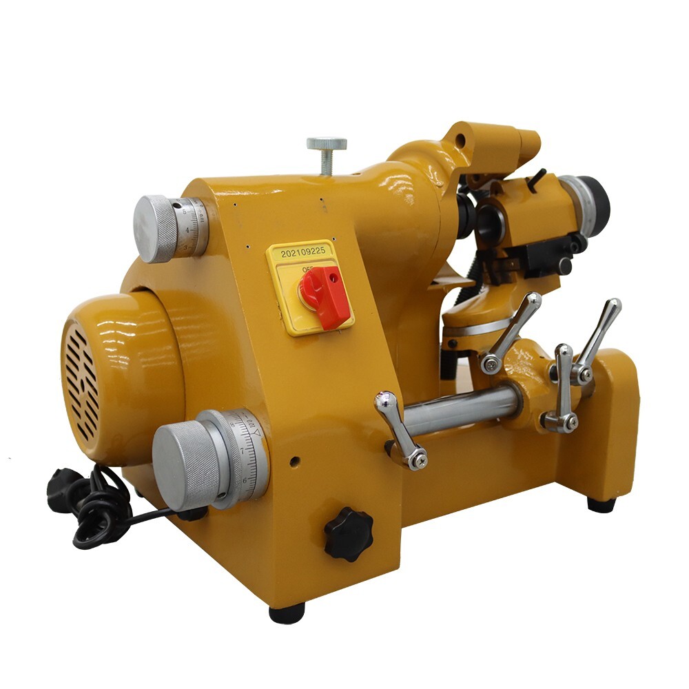 Cutter Sharpener Grinder 220V End Mill Lathe Drill Bit Grinding Machine 5 Collet