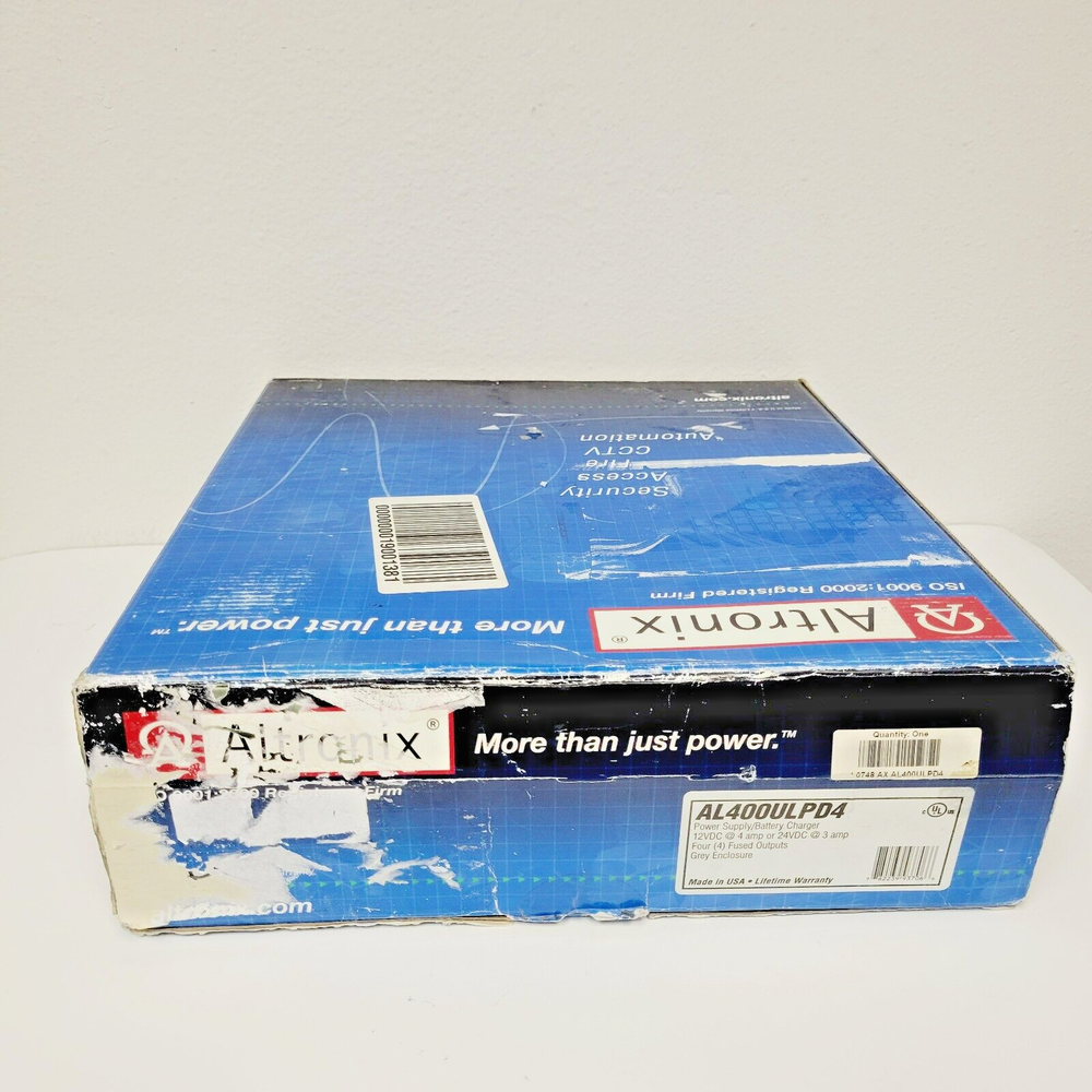 Altronix AL400ULPD4 Power Supply NEW (Open Box)