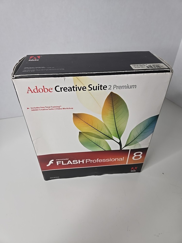 Adobe Creative Suite 2 Premium CS2 Graphic Design & Video Editing - Macintosh