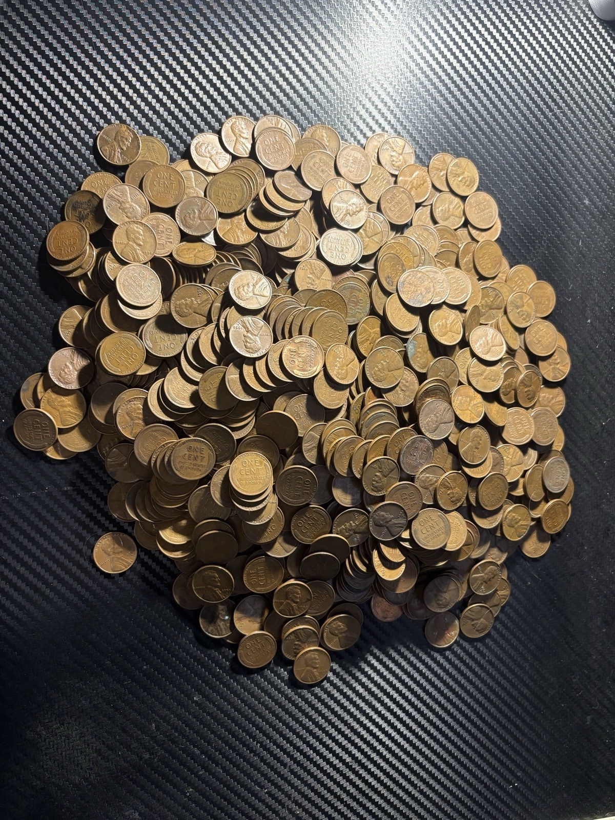 1000 Wheat Pennies 1940-1958 Lincoln Cents Bulk Lot Mixed Dates!!