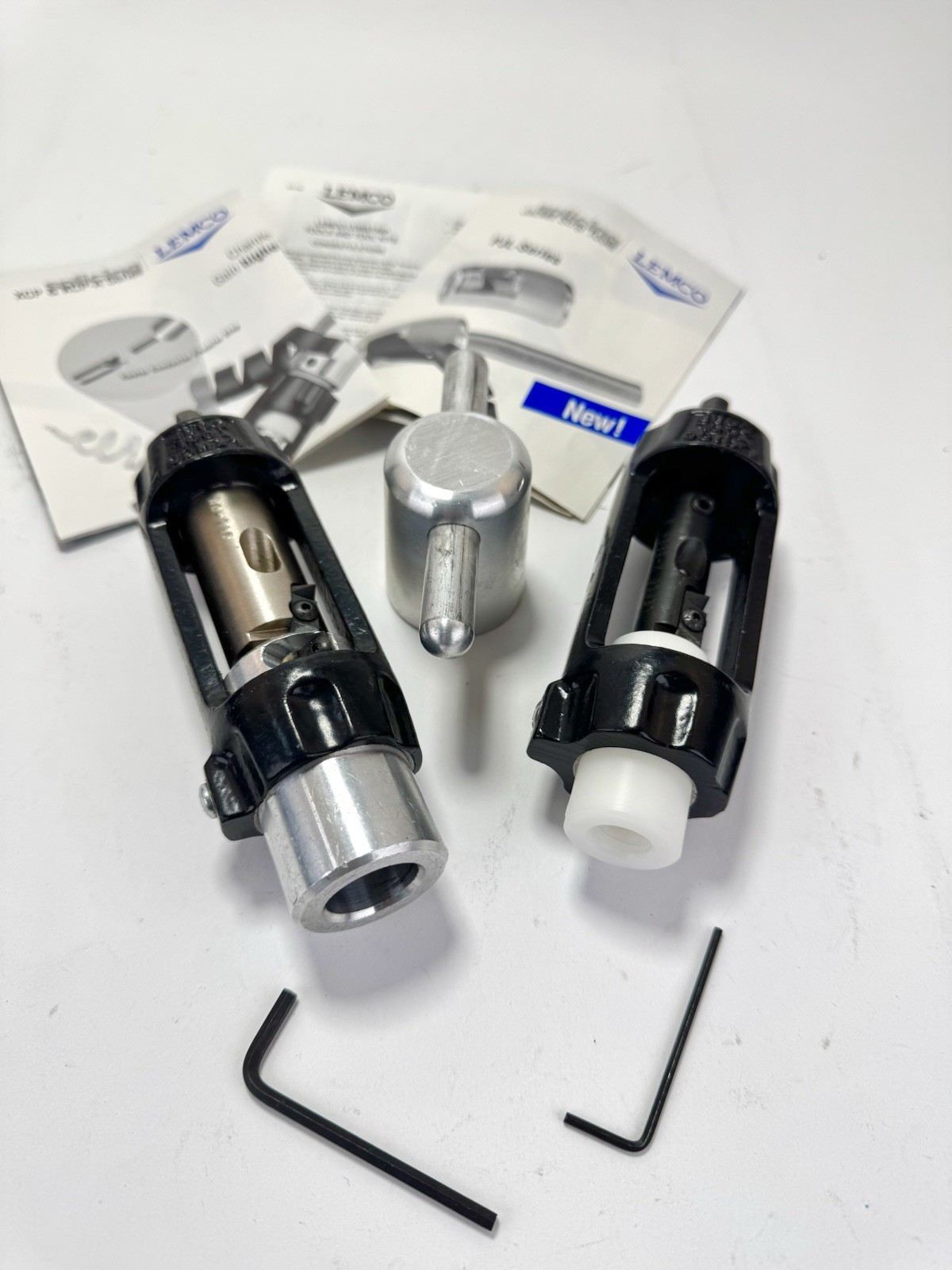 Lemco QX-715 & X-500A Cable Stripping Tool Set w/ Handle Keys Paperwork