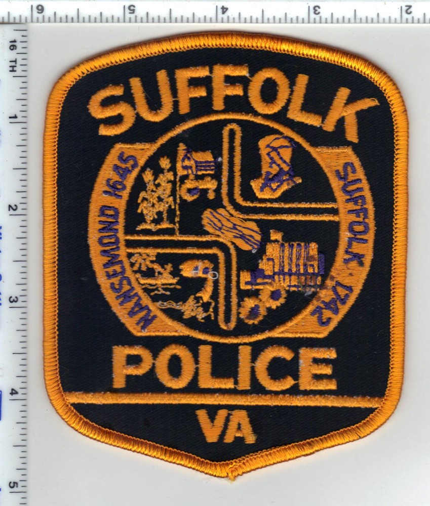 Suffolk Police (Virginia) 1st Issue Shoulder Patch