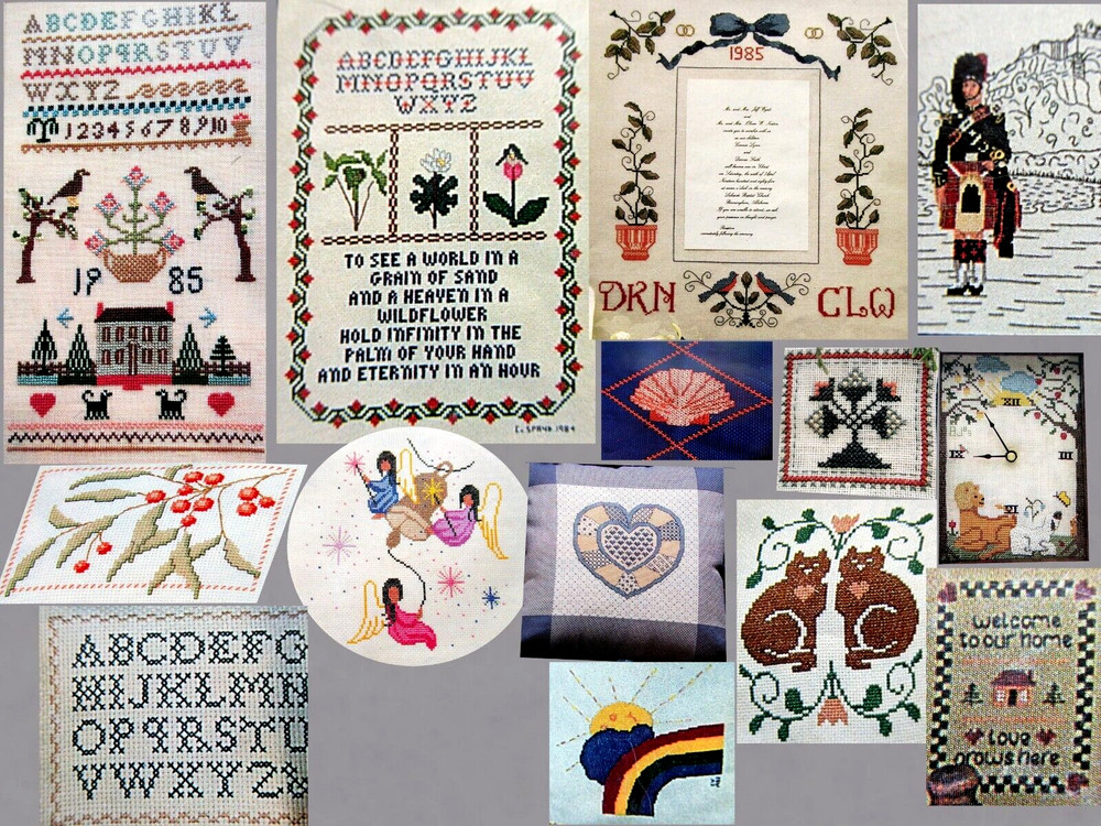 Just Cross Stitch Magazine Has Pages Missing But Has 14 Complete Patterns