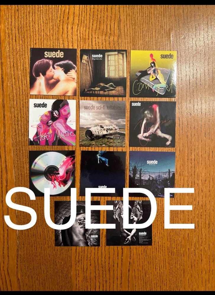Suede fridge magnets