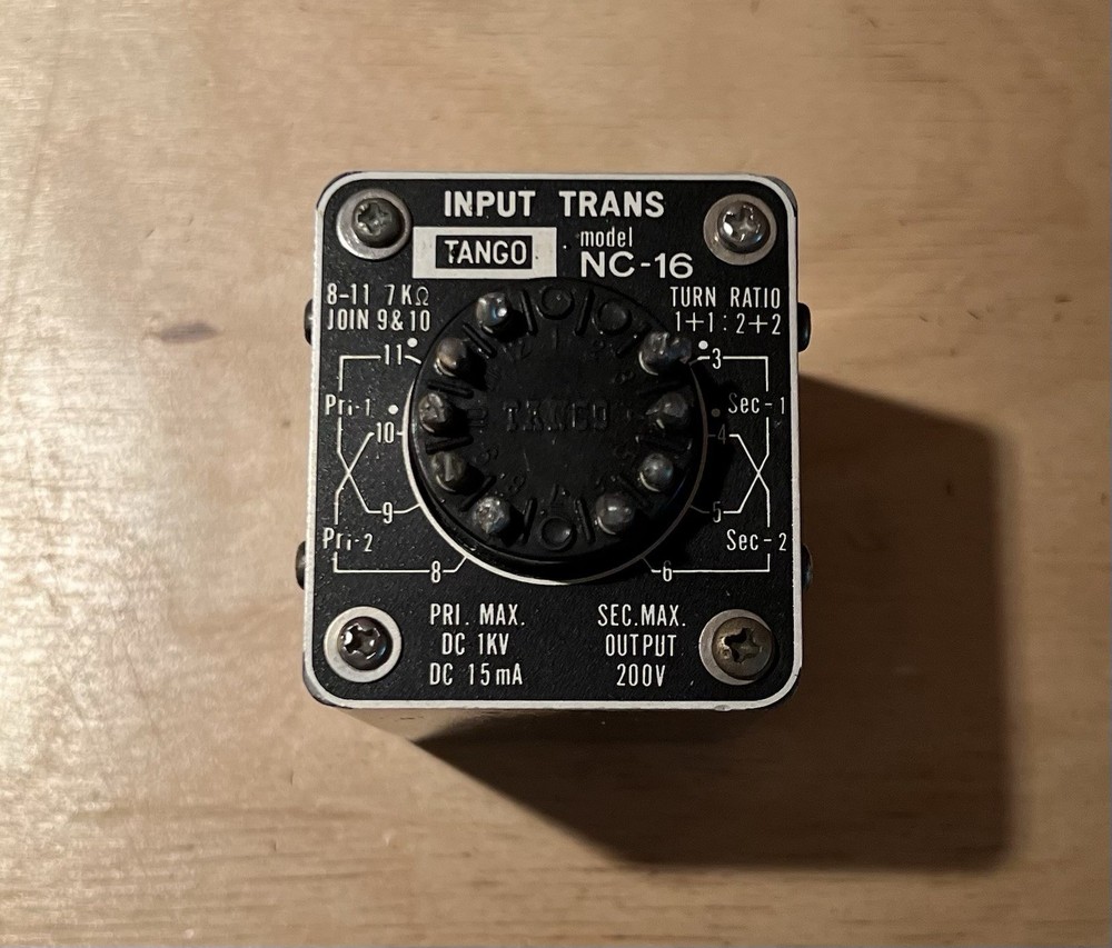 Tango NC-16 Insterstage Transformer - Only ONE