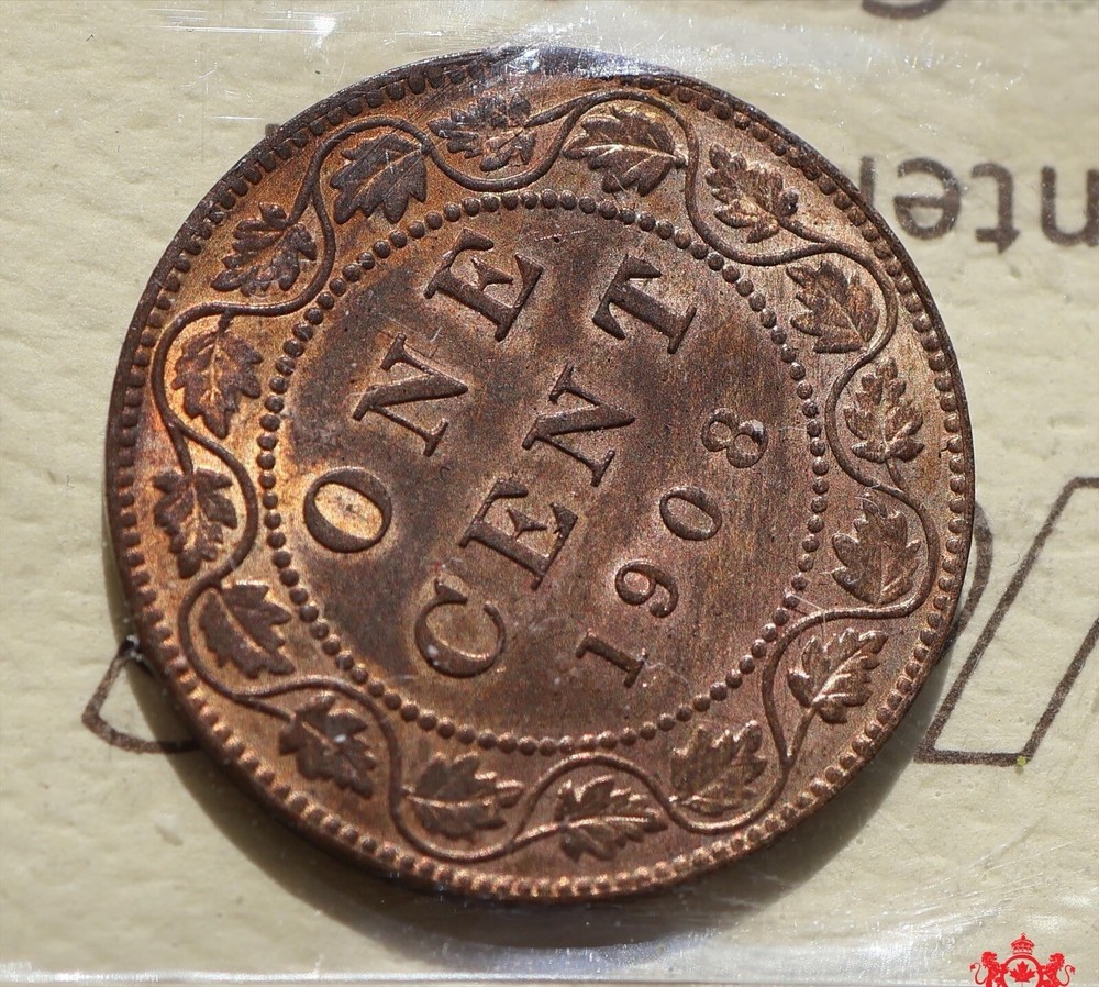 1908 Canada 1 Cent - ICCS MS63 - XTB 705