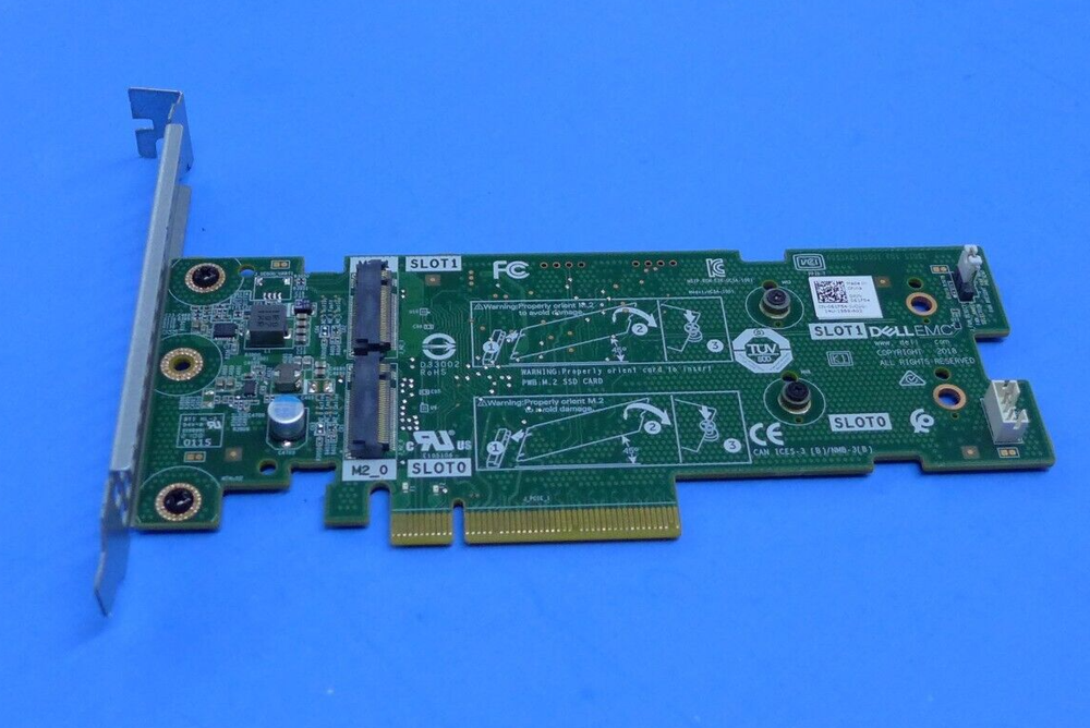 Dell SSD M.2 PCIe X2 Solid State Storage Adapter Card High Profile Bracket 61F54