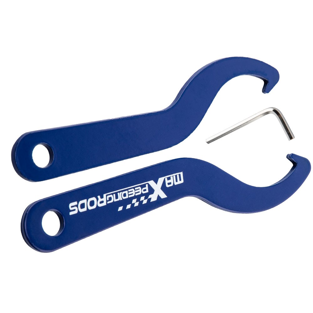 1 pair ALUMINUM COILOVER DAMPER SHOCKS SPRING SLEEVE ADJUSTMENT SPANNER WRENCH