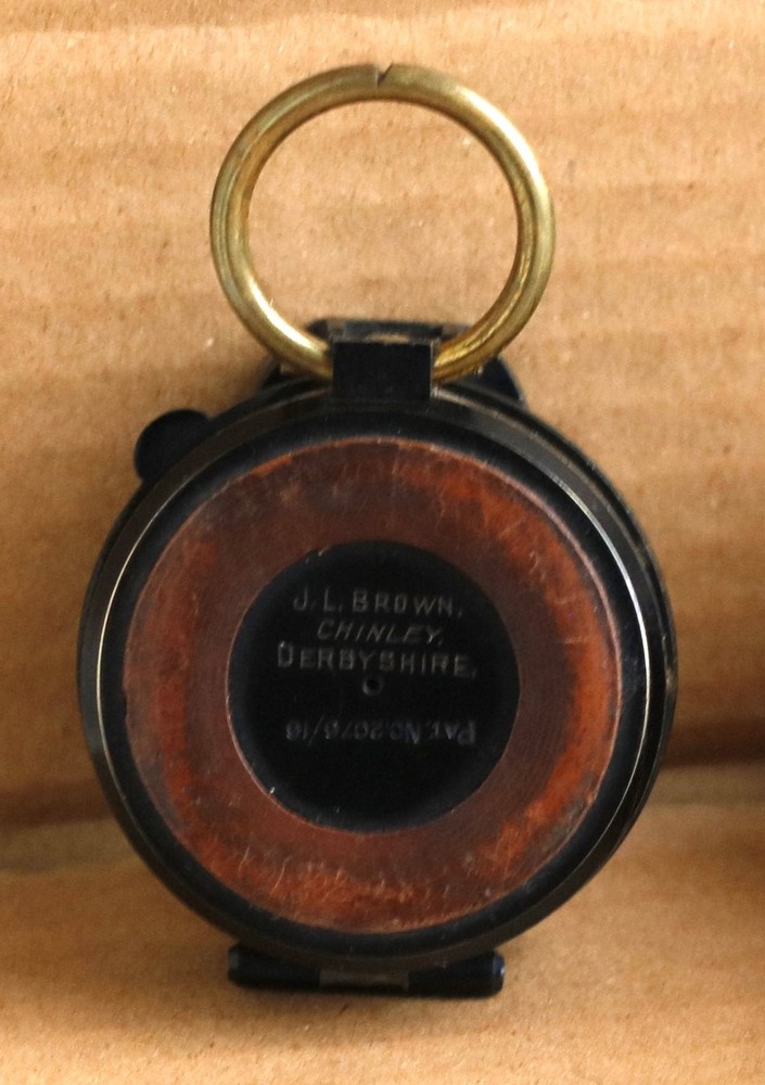 WW1 1916 FIELD COMPASS WITH CASE