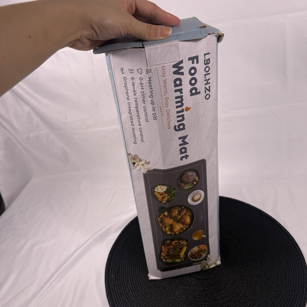 Foldable Electric Food Warming Mat Buffet Warming Tray With Timer